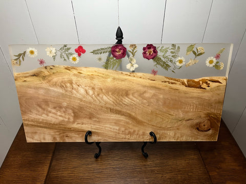 Epoxy flower board