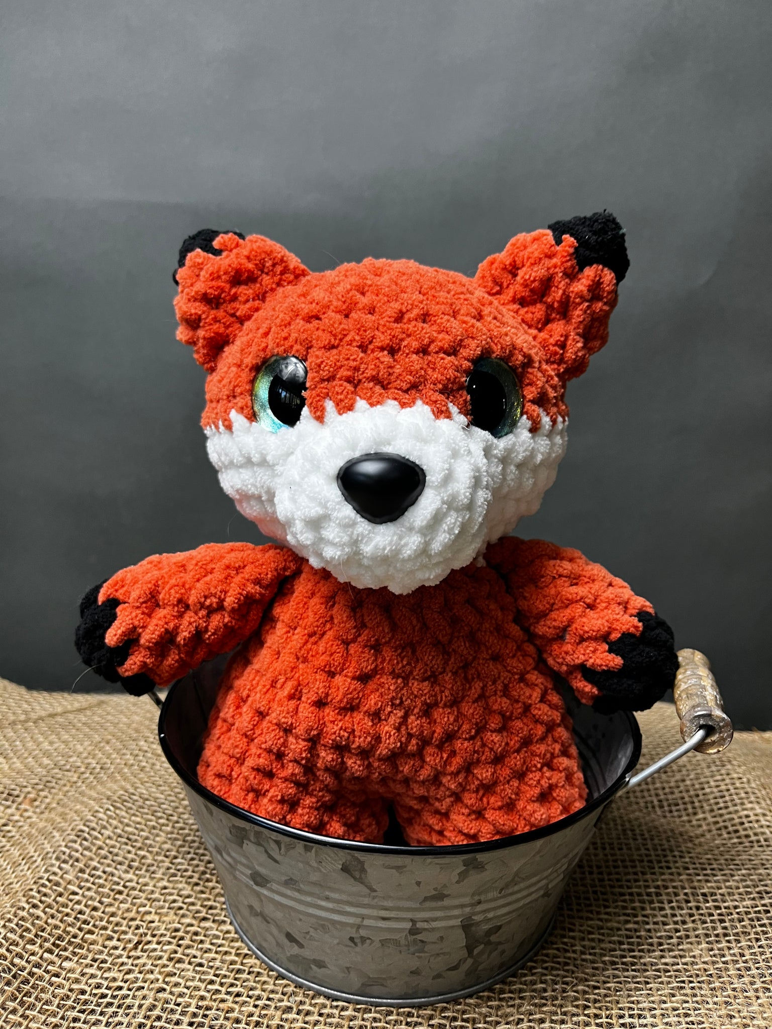 Crochet fox