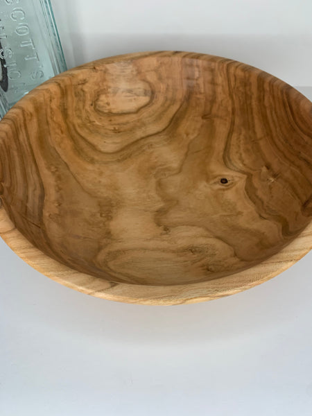 Hand turned cherry bowl