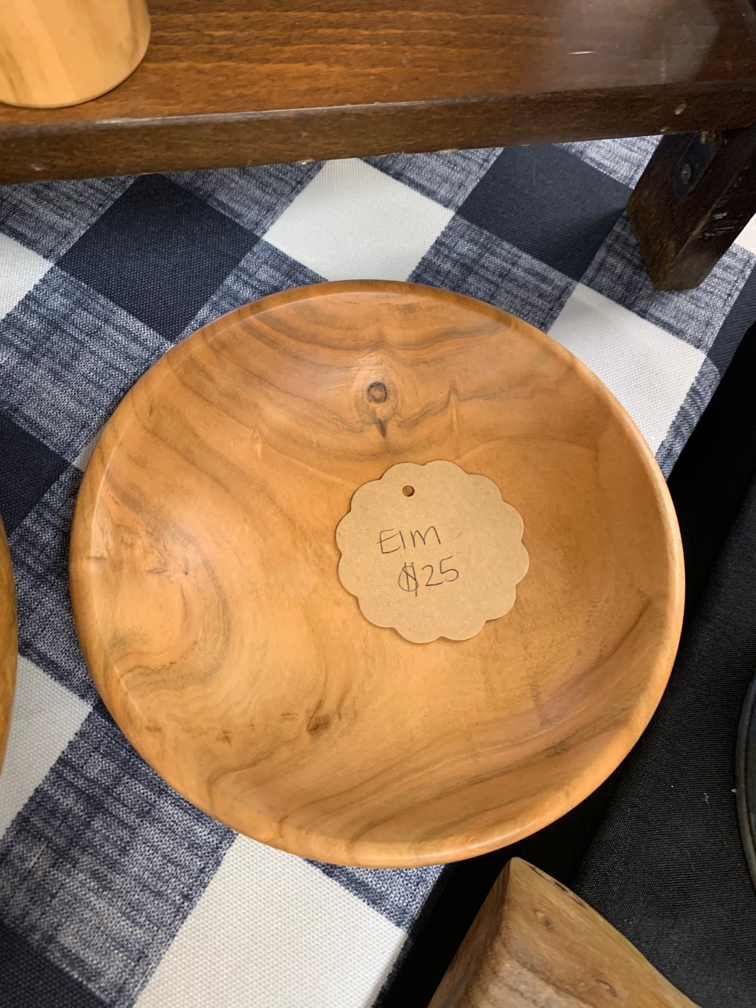 Elm bowl