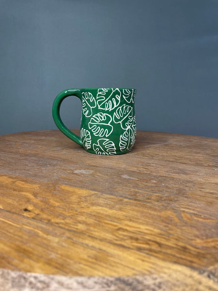 Large Monstera Mugs