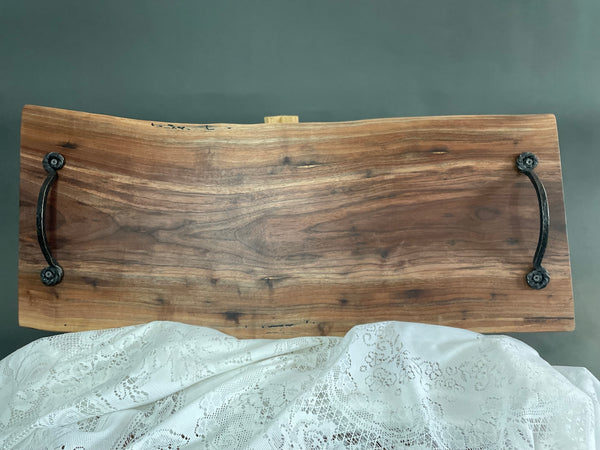 Walnut serving tray/charcuterie board