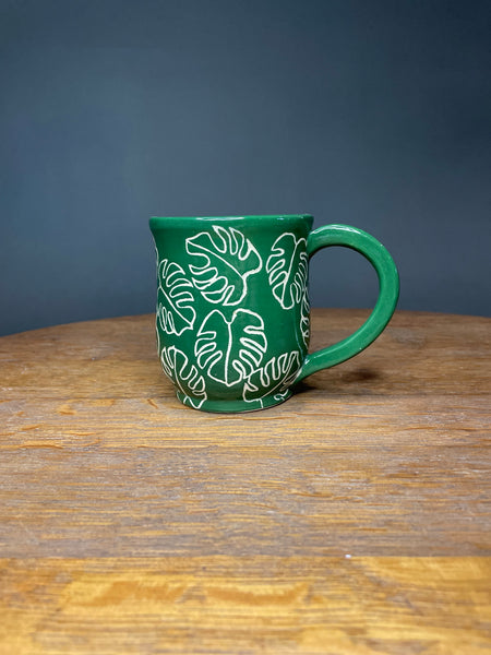 Small Monstera mugs