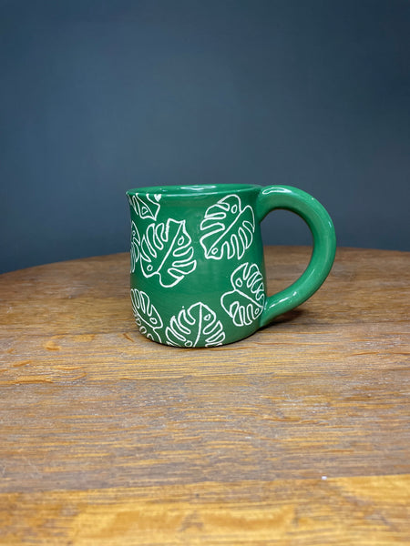 Small Monstera mugs